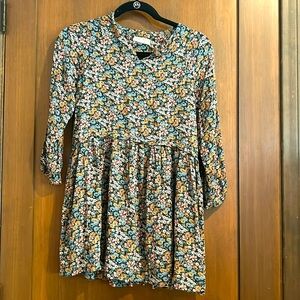 NWT Zara girls floral dress size 9/10